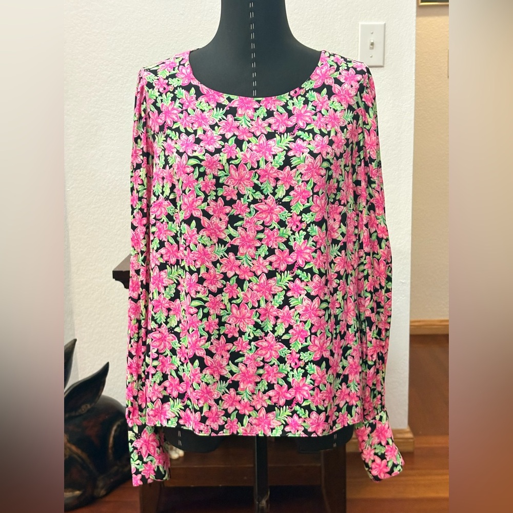 LILLY PULITZER WOMENS TOP SHIRT BLOUSE SIZE SMALL EXCELLENT CONDITION SEE PICS